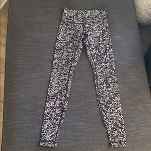 Lululemon wunder under high rise leggings